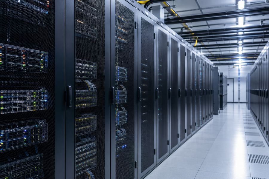 Enterprise server rack row
