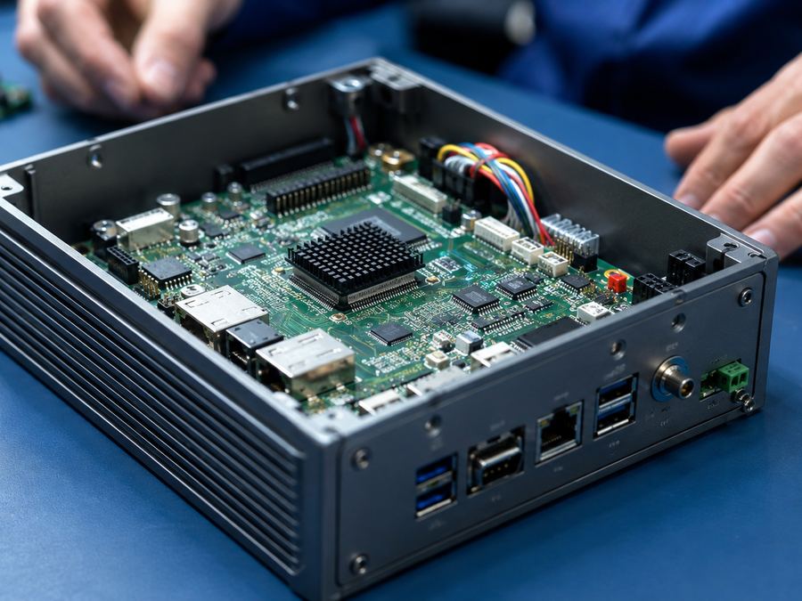 Compact embedded computing board