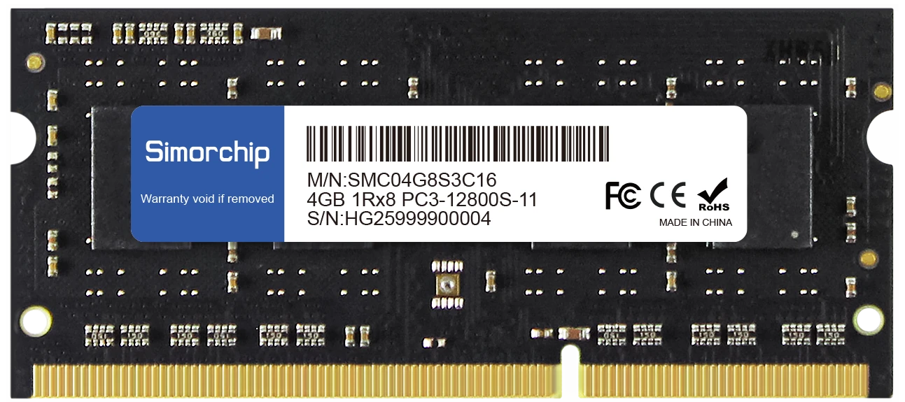 Industrial DDR3 SO-DIMM memory module