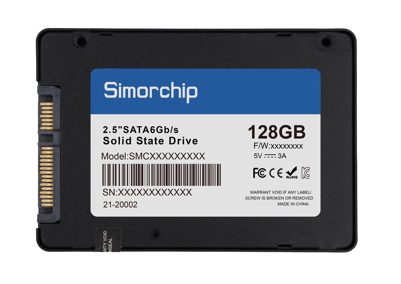 Industrial 2.5-inch SATA solid state drive