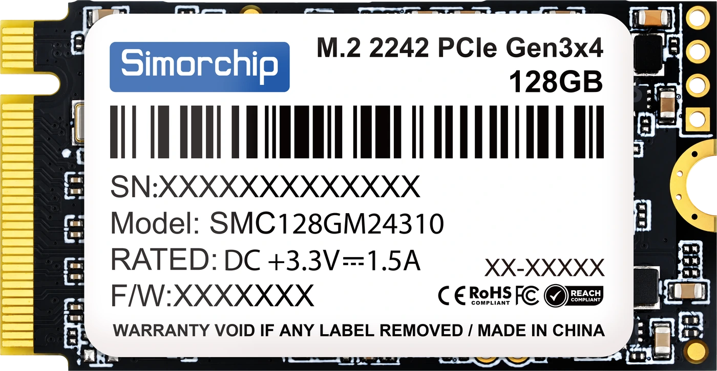 SIMORCHIP M.2 2242 PCIe solid-state drive