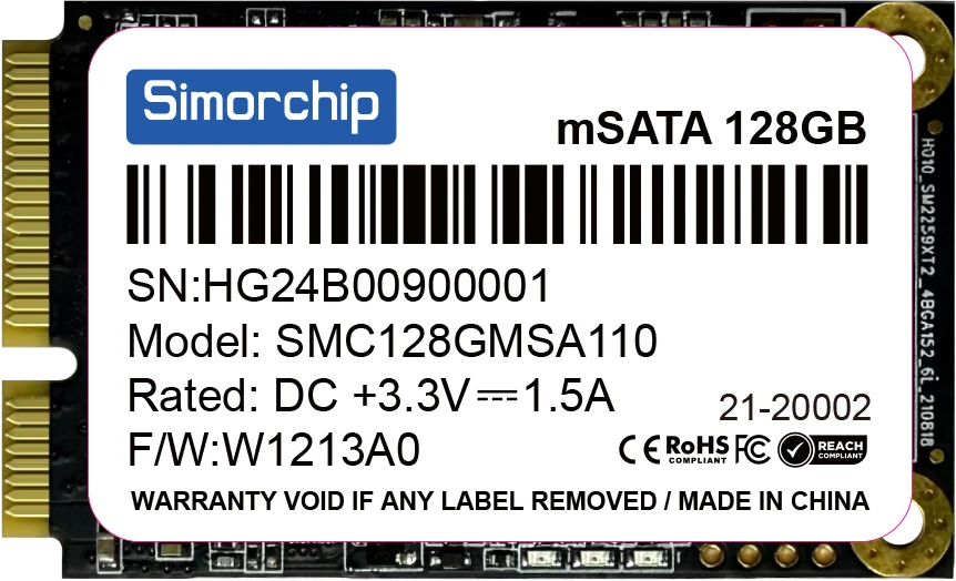 SIMORCHIP mSATA solid state drive